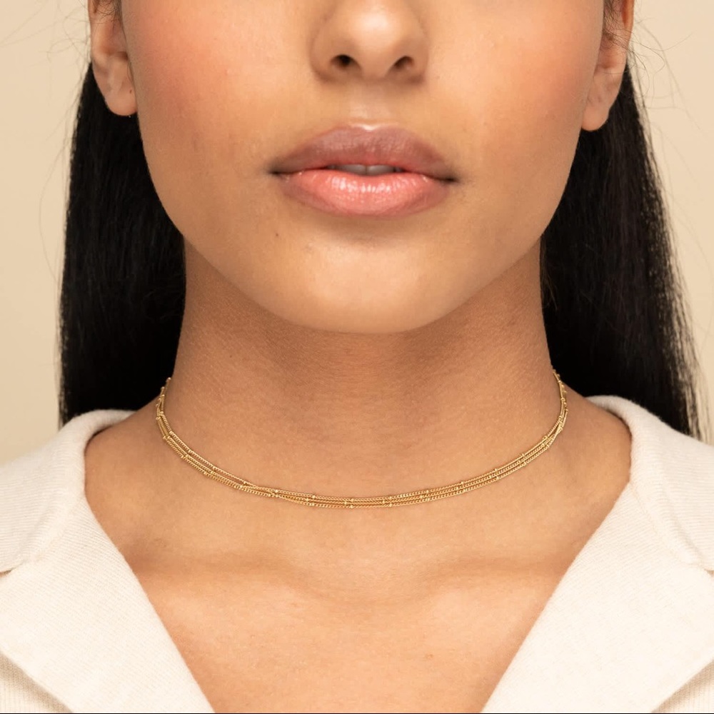 Mejuri Layered Spheres Choker